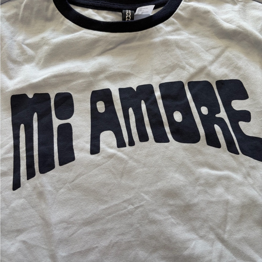 Divided Light Blue Ringer Tee